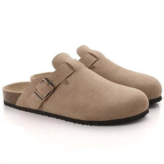 Onnat Suede Clogs