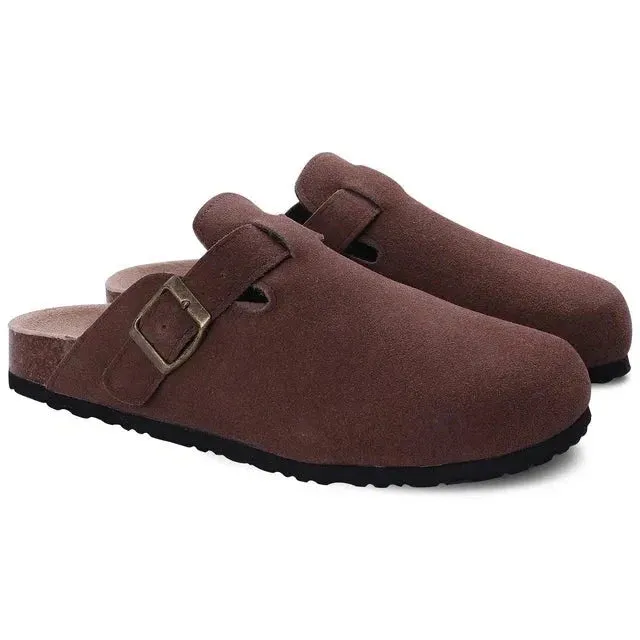 Onnat Suede Clogs