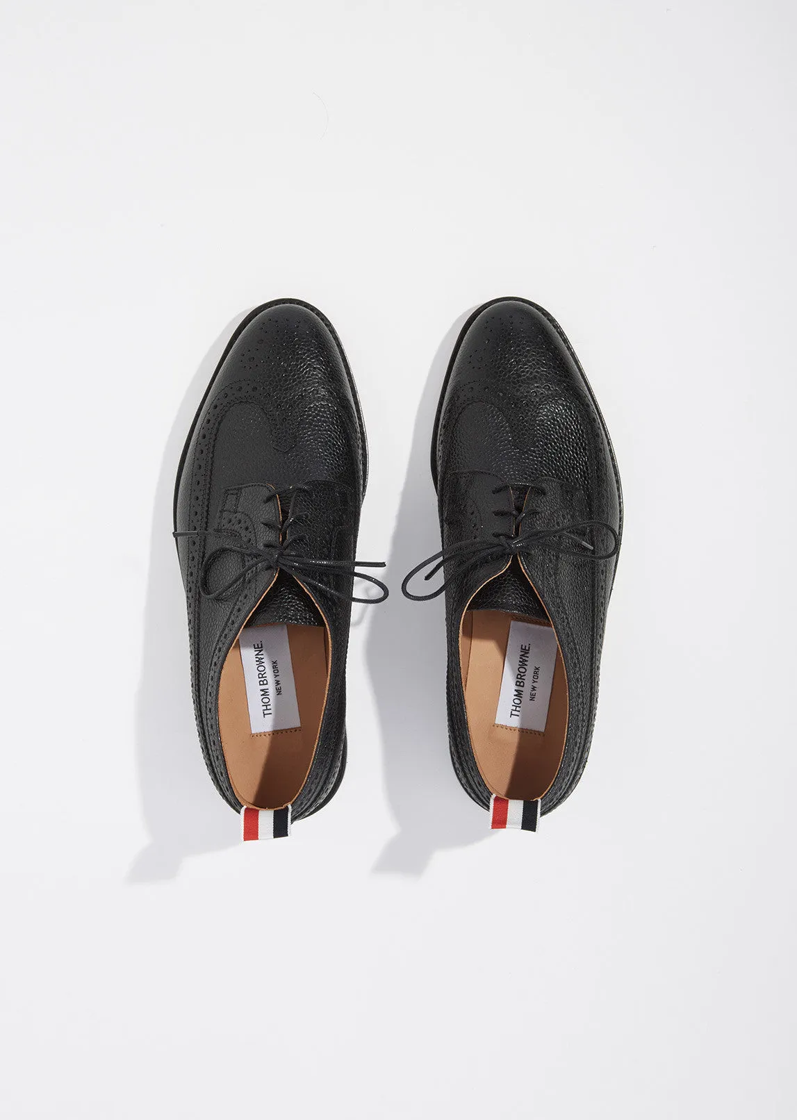 Pebble Grain Longwing Brogues