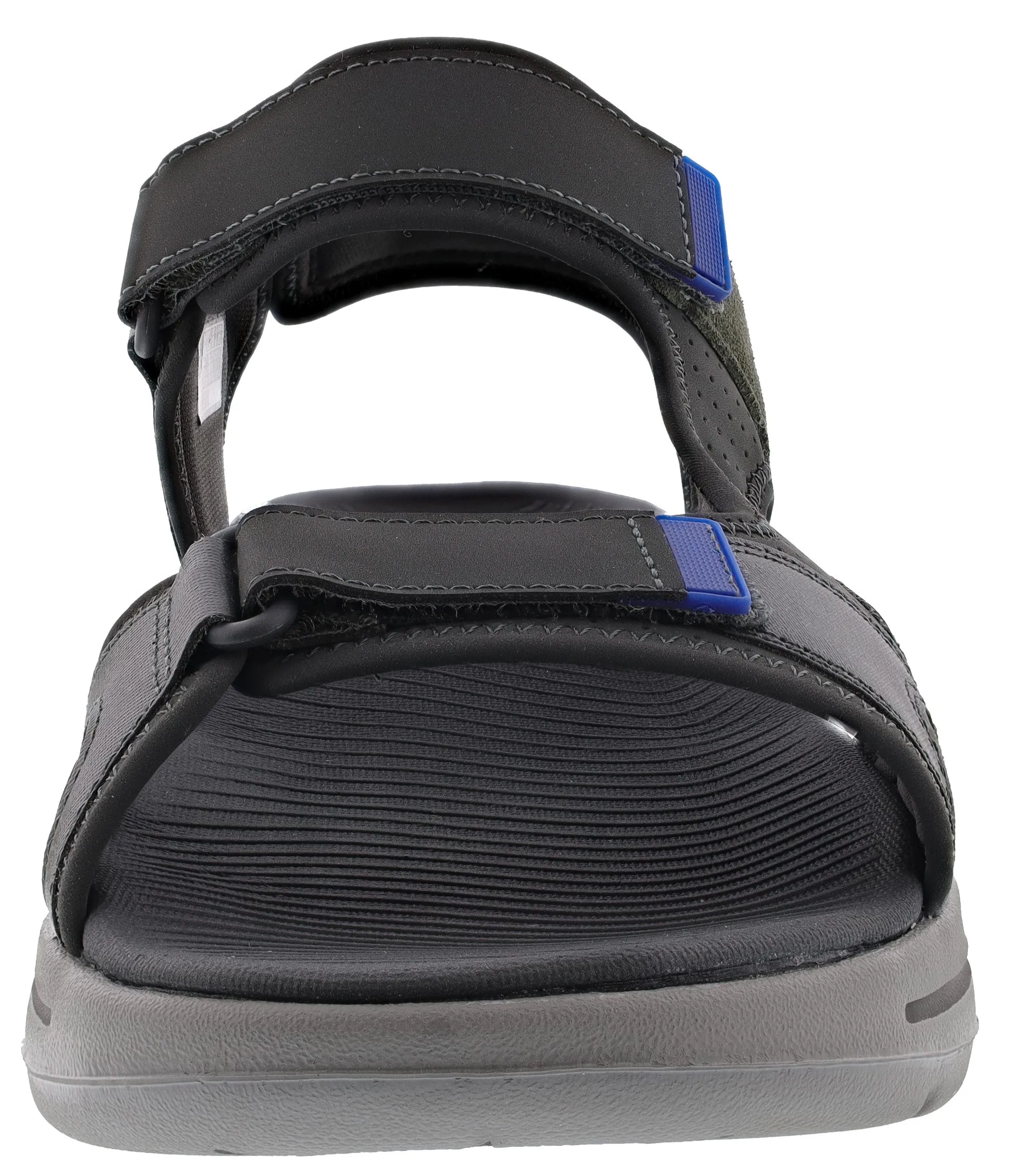 Skechers Men's Go Walk Arch Fit Sandal Mission Hook & Loop Strap Sandals