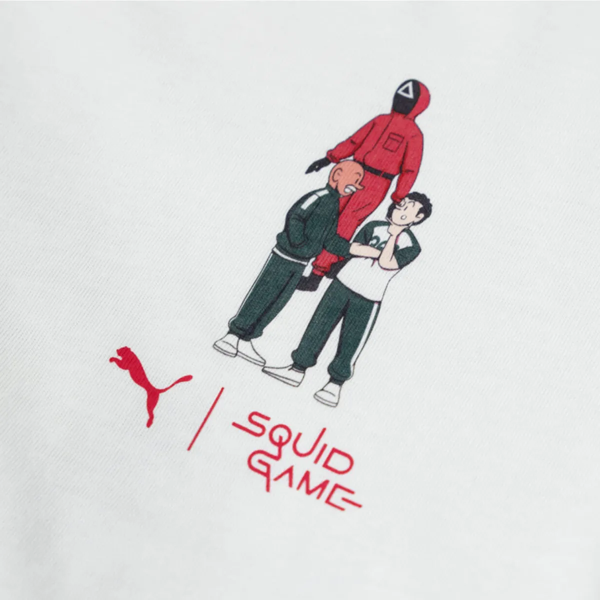   Squid Game Graphic Tee 'PUMA White'