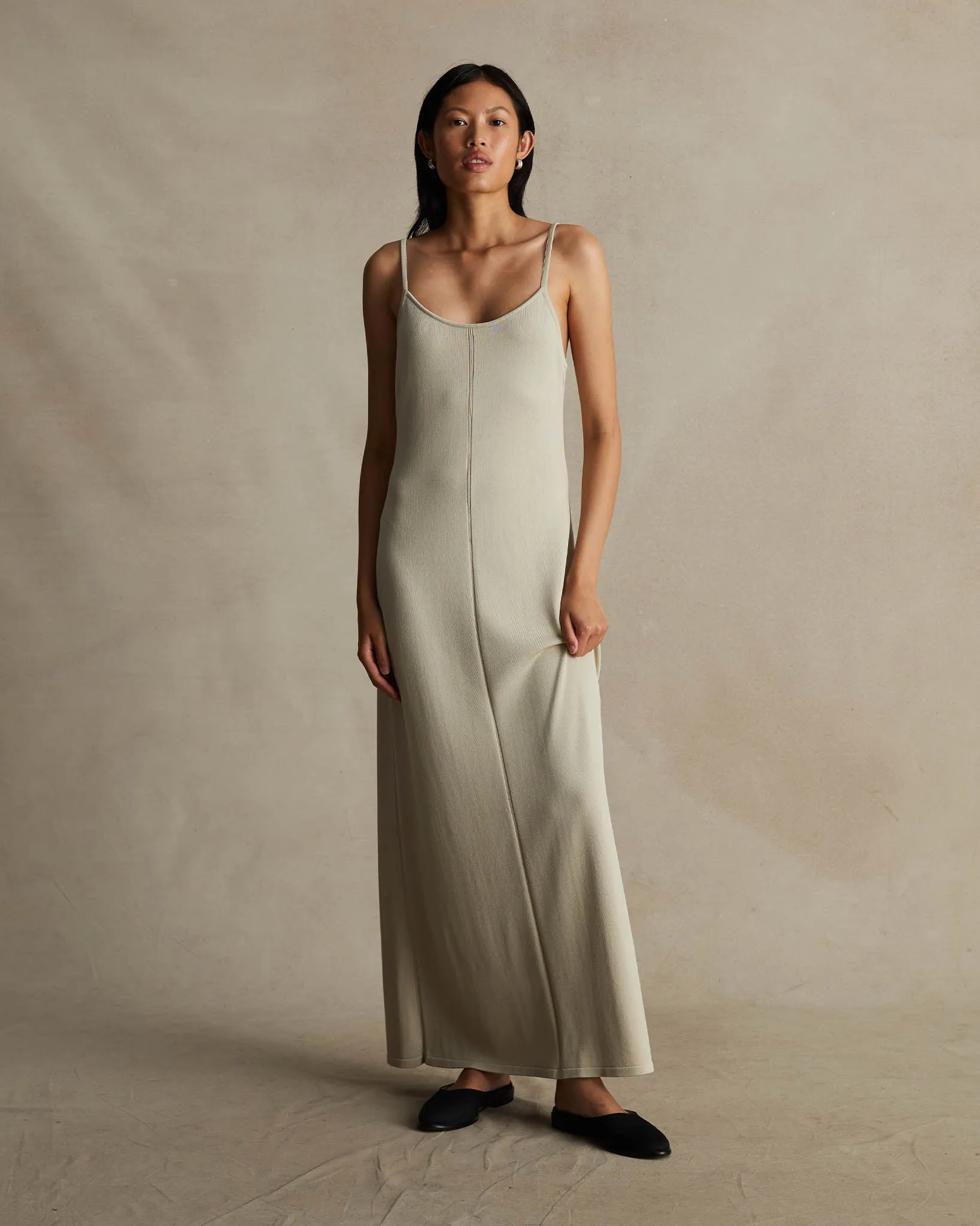 Taupe Lucia Camisole Dress