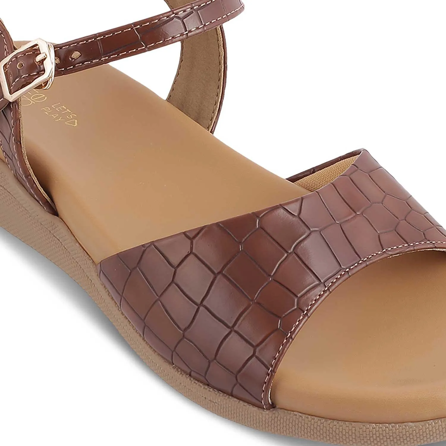 The Tiles Brown Women's Casual Flats Tresmode