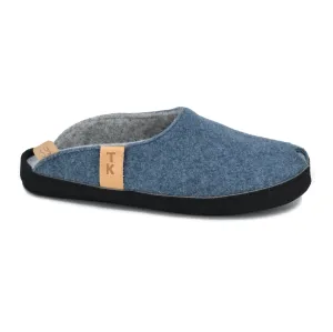 TOKU Brussels Wool Slippers - Blue