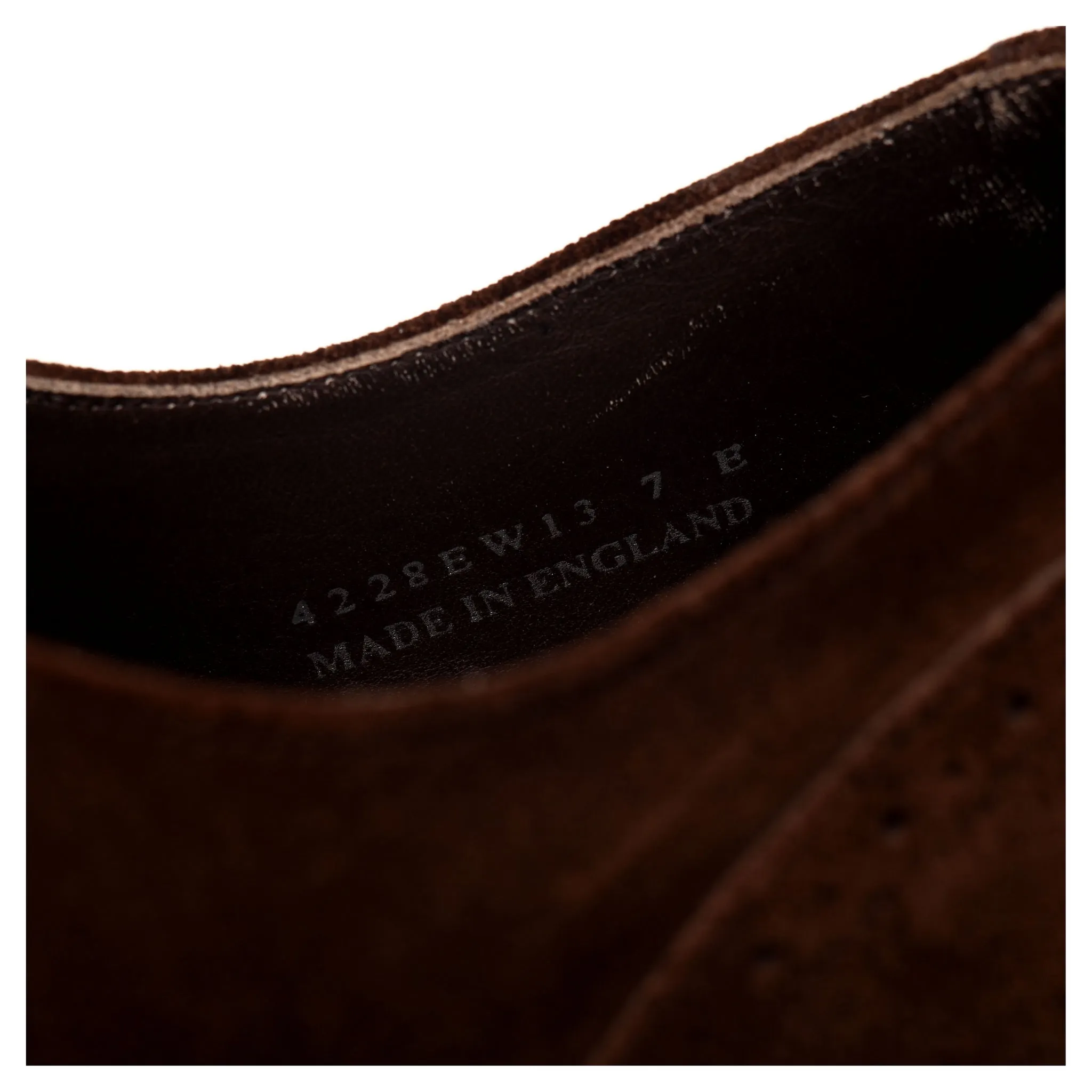 'Tom' Brown Suede Oxford Brogues UK 7 E