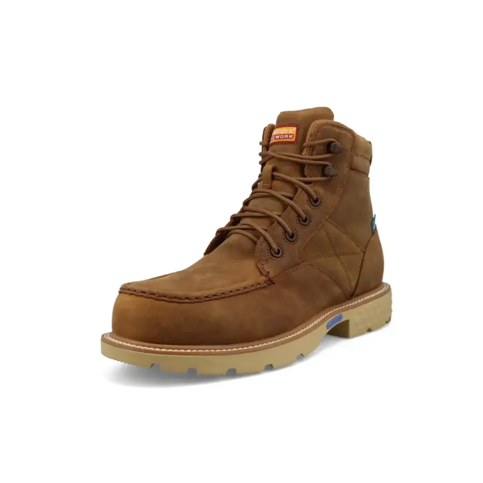 TWISTED X MEN'S GOLDEN TAN COMPOSITE TOE WORK BOOT - MXCNW08