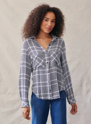 Two Pocket Shirt - Houndstooth Plaid