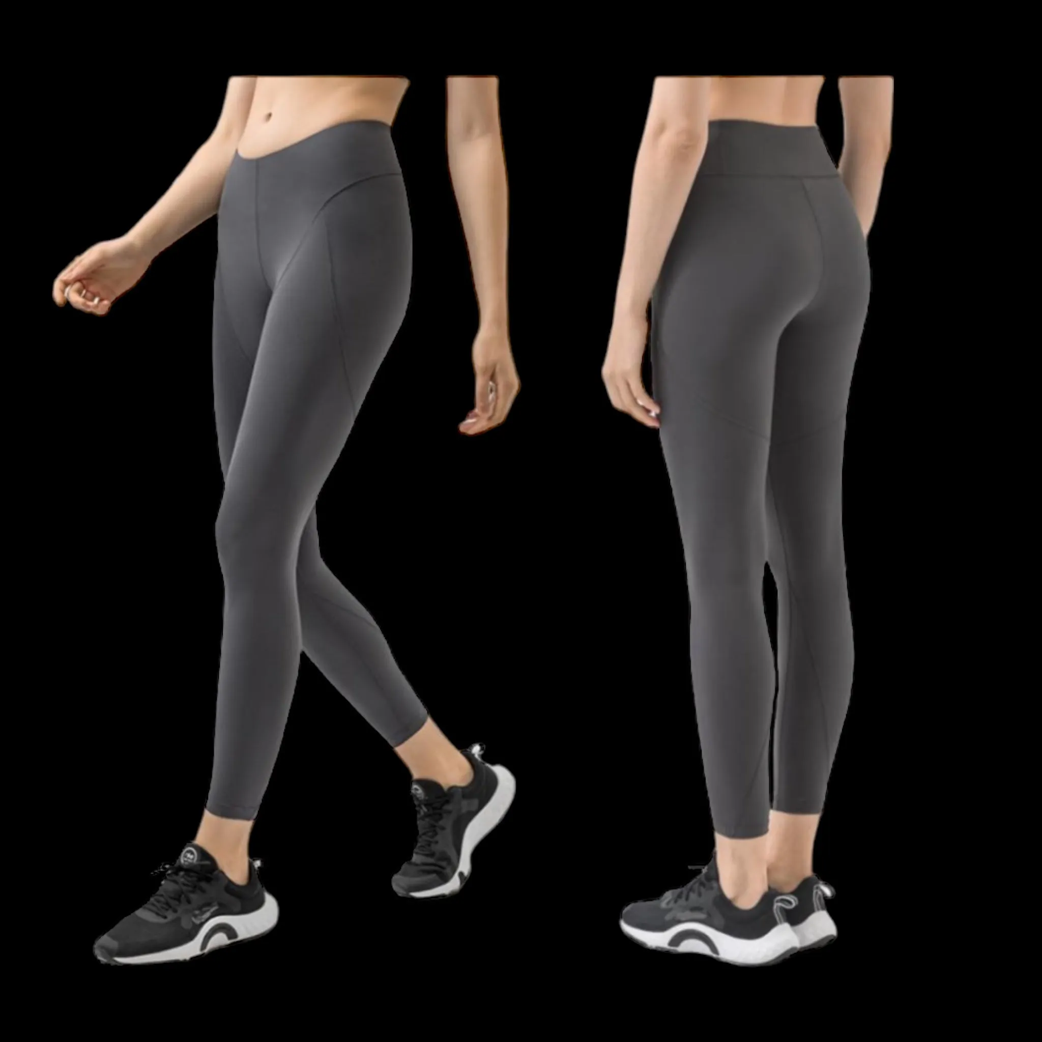 v2 curved leggings grey