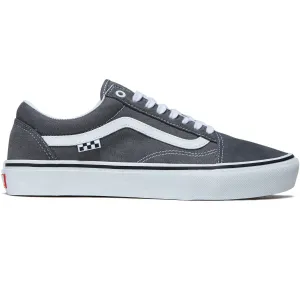 Vans Skate Old Skool Shoes - Pewter/White