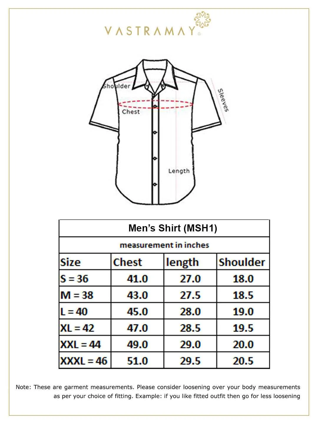 VASTRAMAY Men's Cream Silk Blend Ethnic Shirt