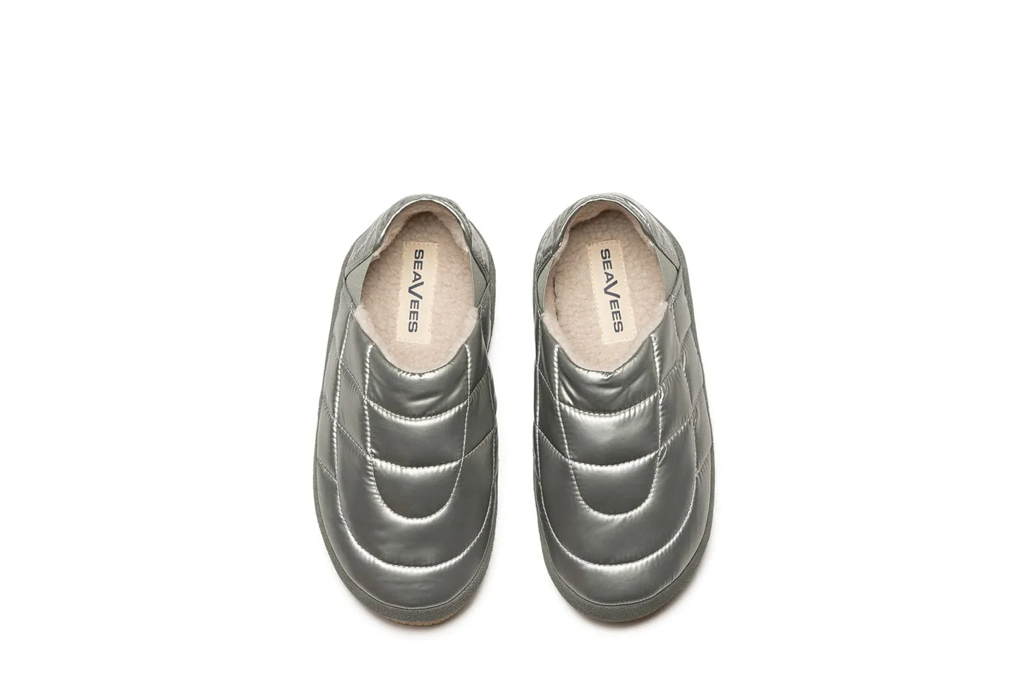 Womens - Apres Puff Slip On - Space Silver