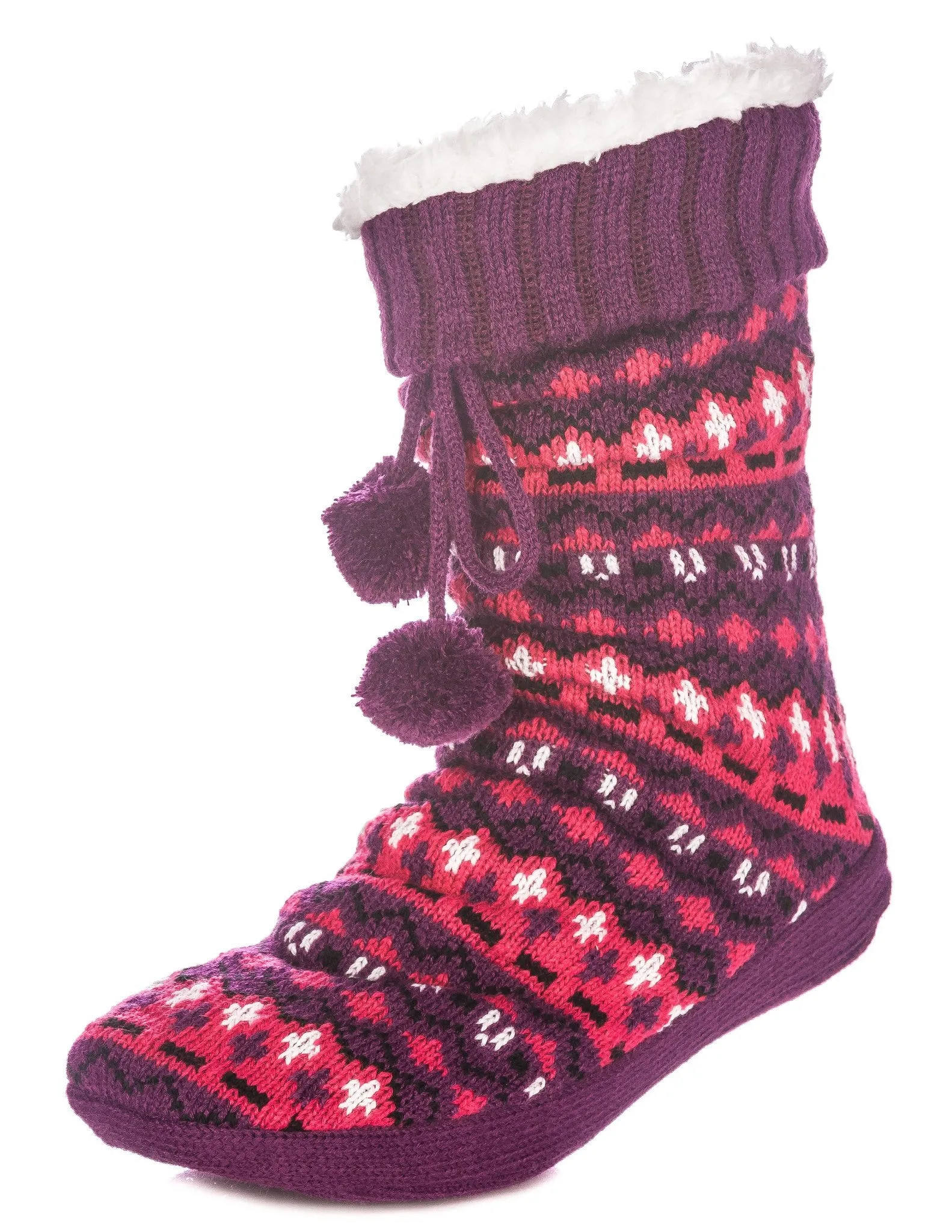 Women's Arctic Tall Slipper Socks