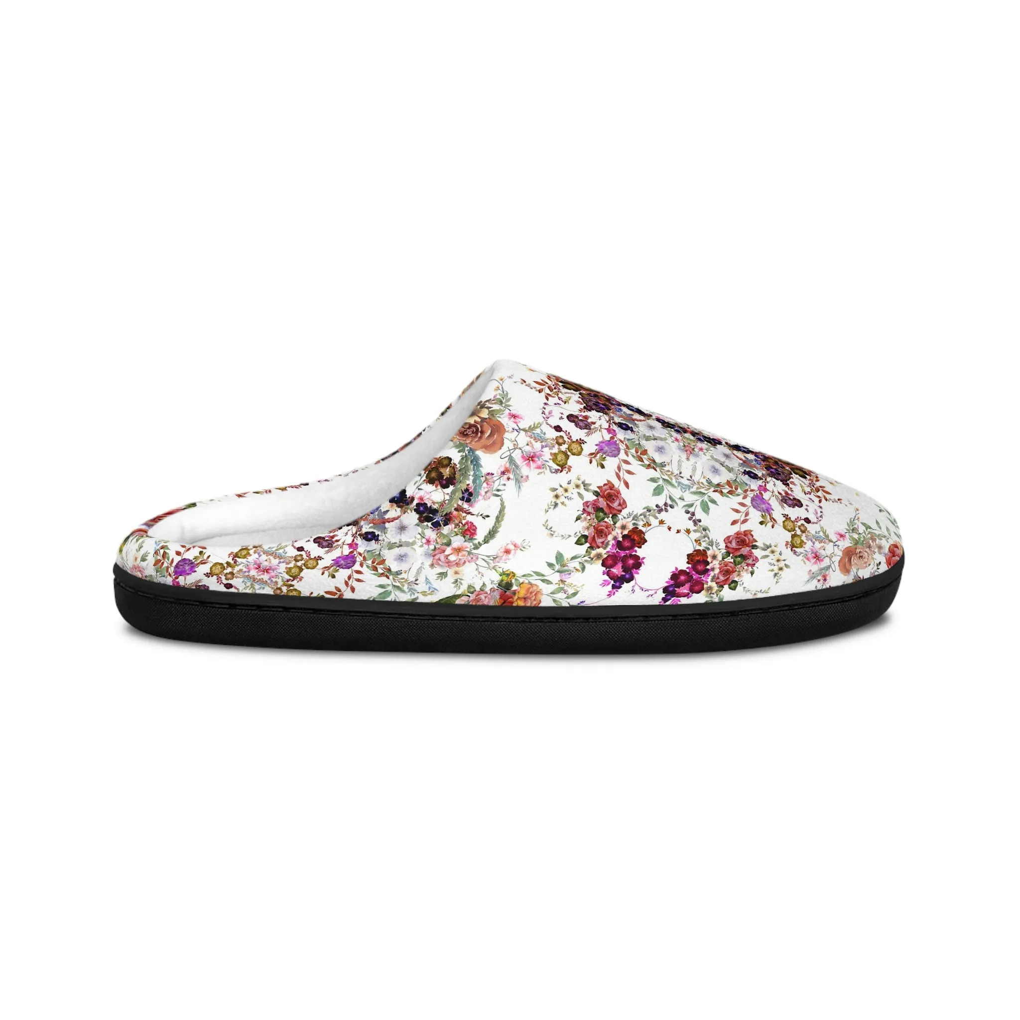 Women's Indoor Slippers - Blooms Light Botanicals Collection (Kaleidoscope)