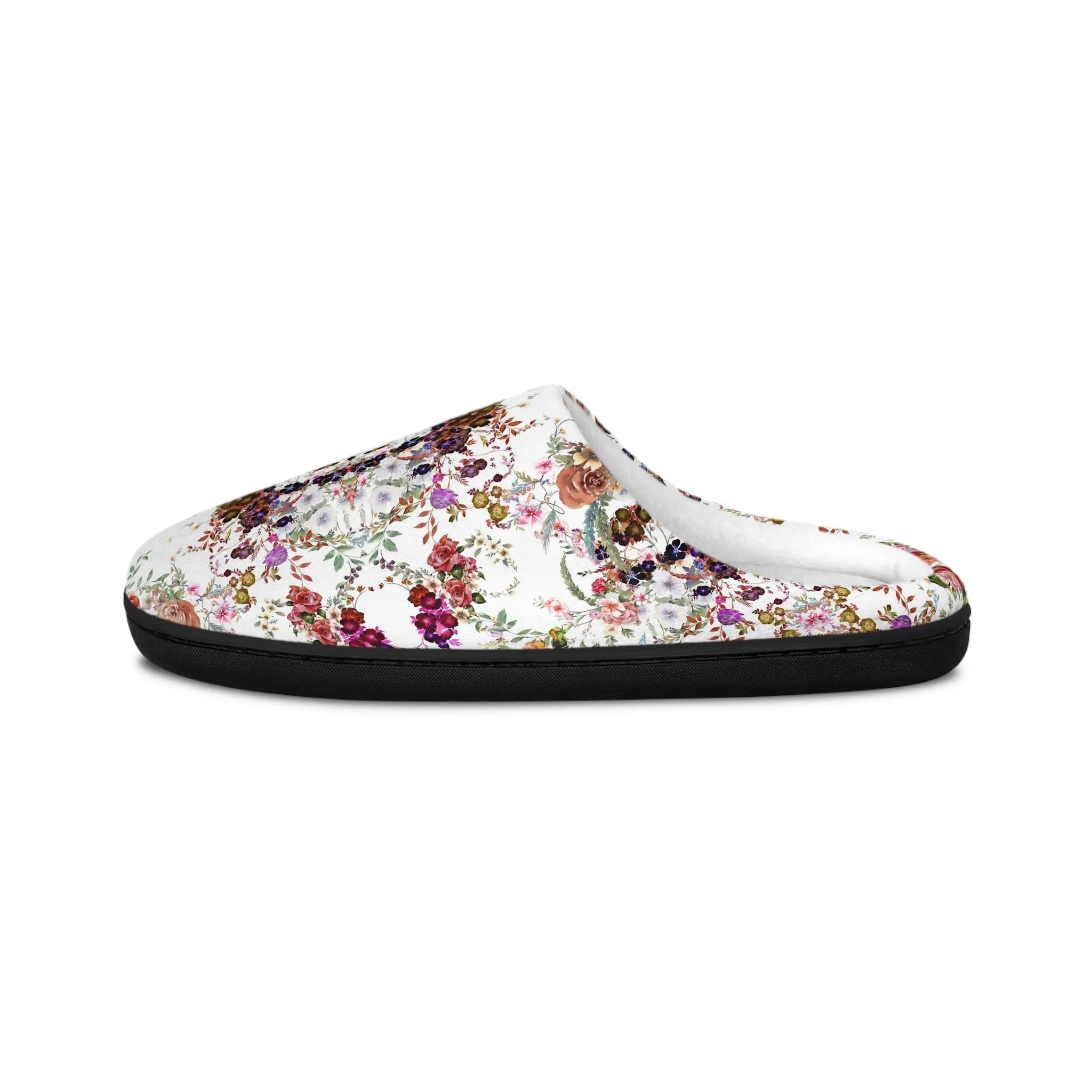 Women's Indoor Slippers - Blooms Light Botanicals Collection (Kaleidoscope)