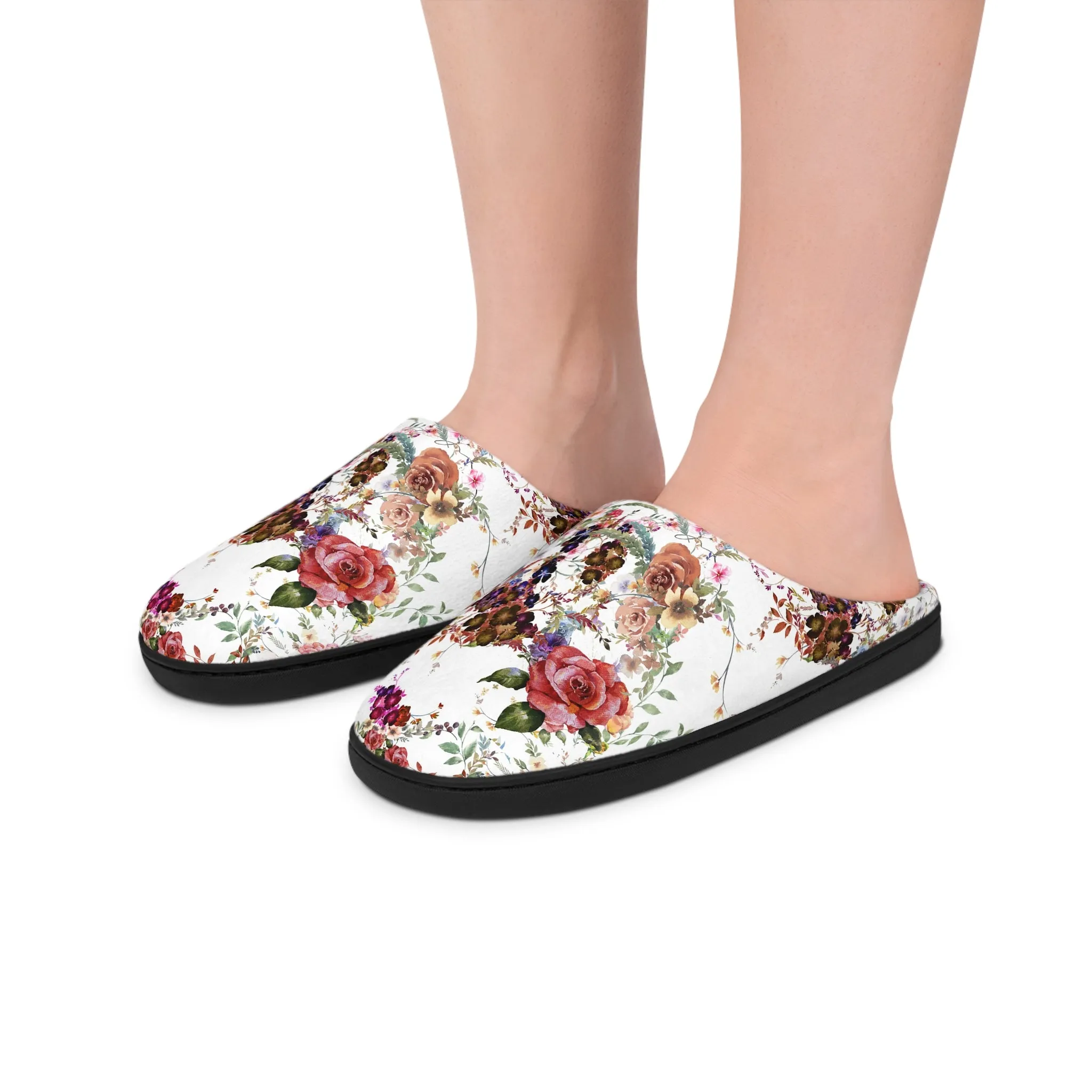 Women's Indoor Slippers - Blooms Light Botanicals Collection